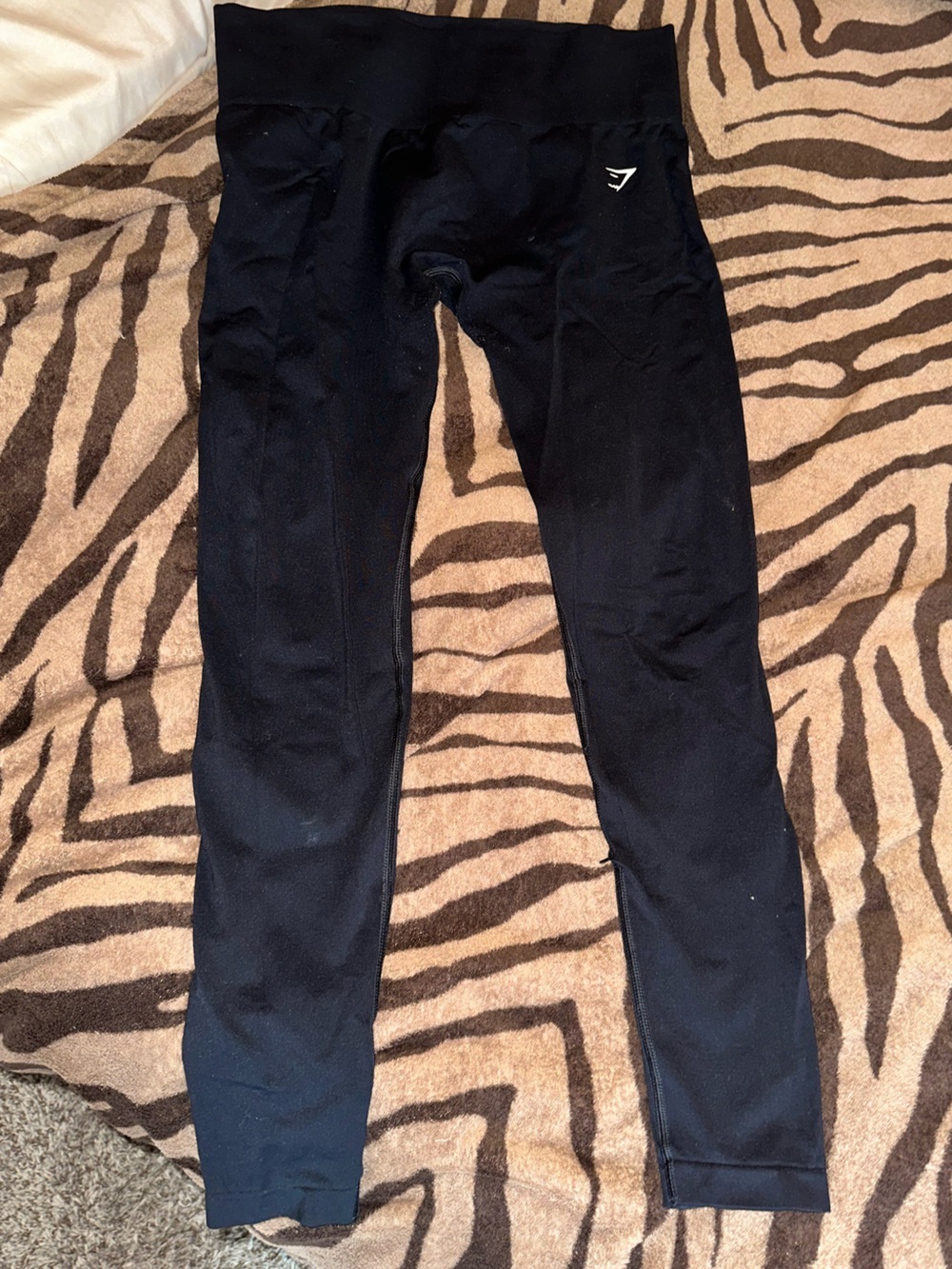 Gymshark Black Slim Fit Training Joggers with Logo